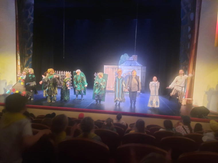 Посещение Мордовского Национального драматического театра.